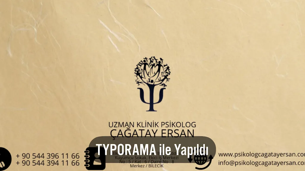 Bozüyük Psikolog / Uzman Klinik Psikolog Çağatay Ersan — Psikologlar, Bozüyük · fotoğraf 1