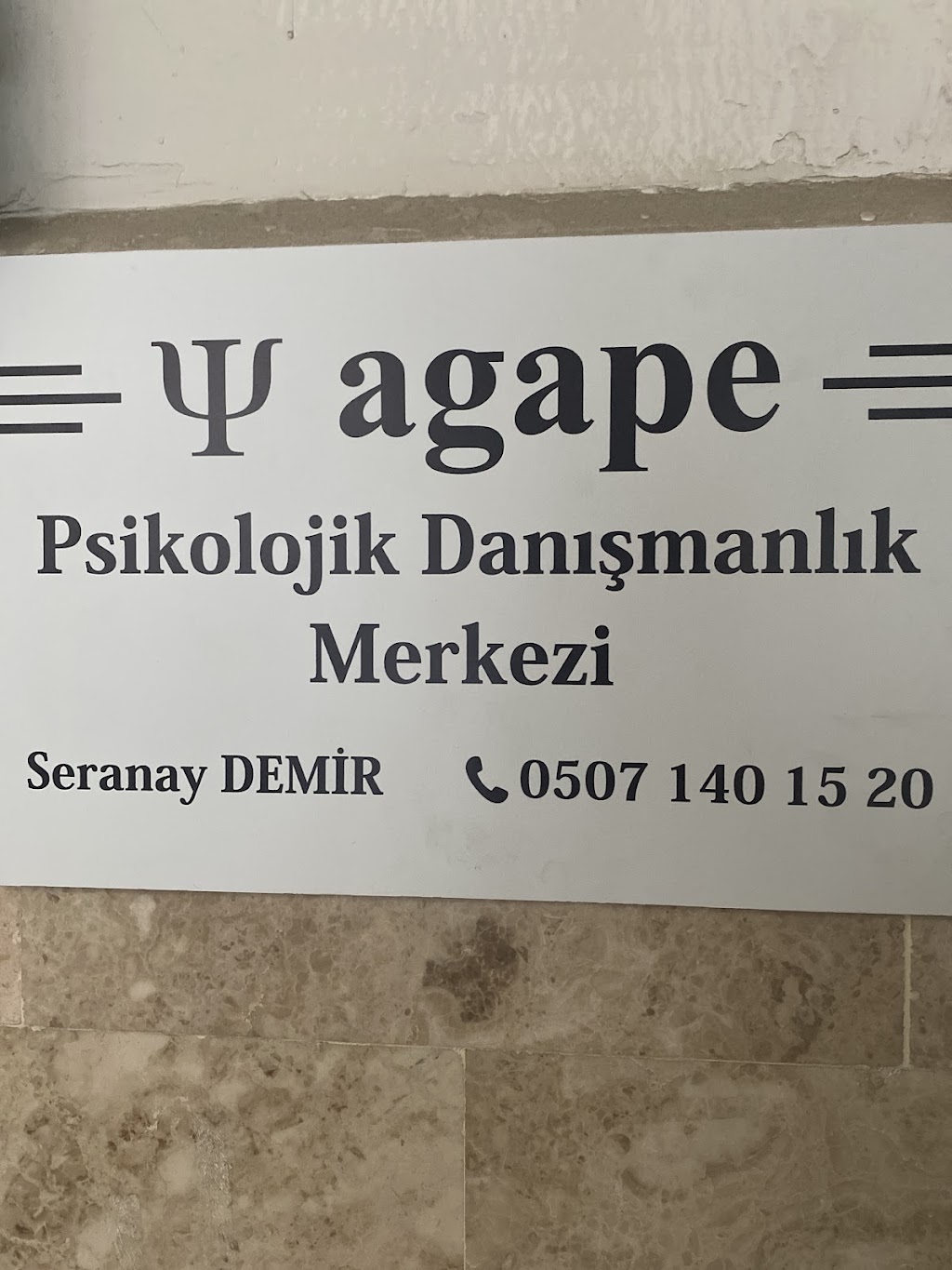 Agape Psikolojik Danışmanlık Merkezi