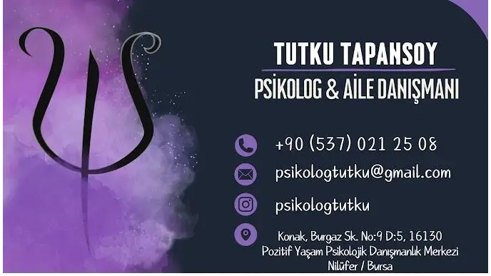 Psikolog Tutku Tapansoy — Psikologlar, Harmancık · fotoğraf 4