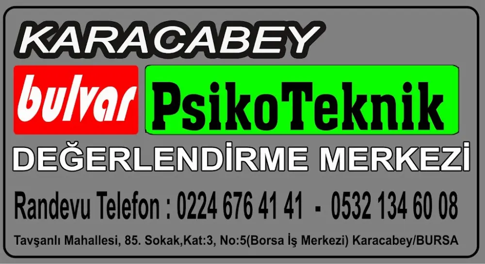 Karacabey Bulvar Psikoteknik Değerlendirme Merkezi — Psikologlar, Karacabey · fotoğraf 3