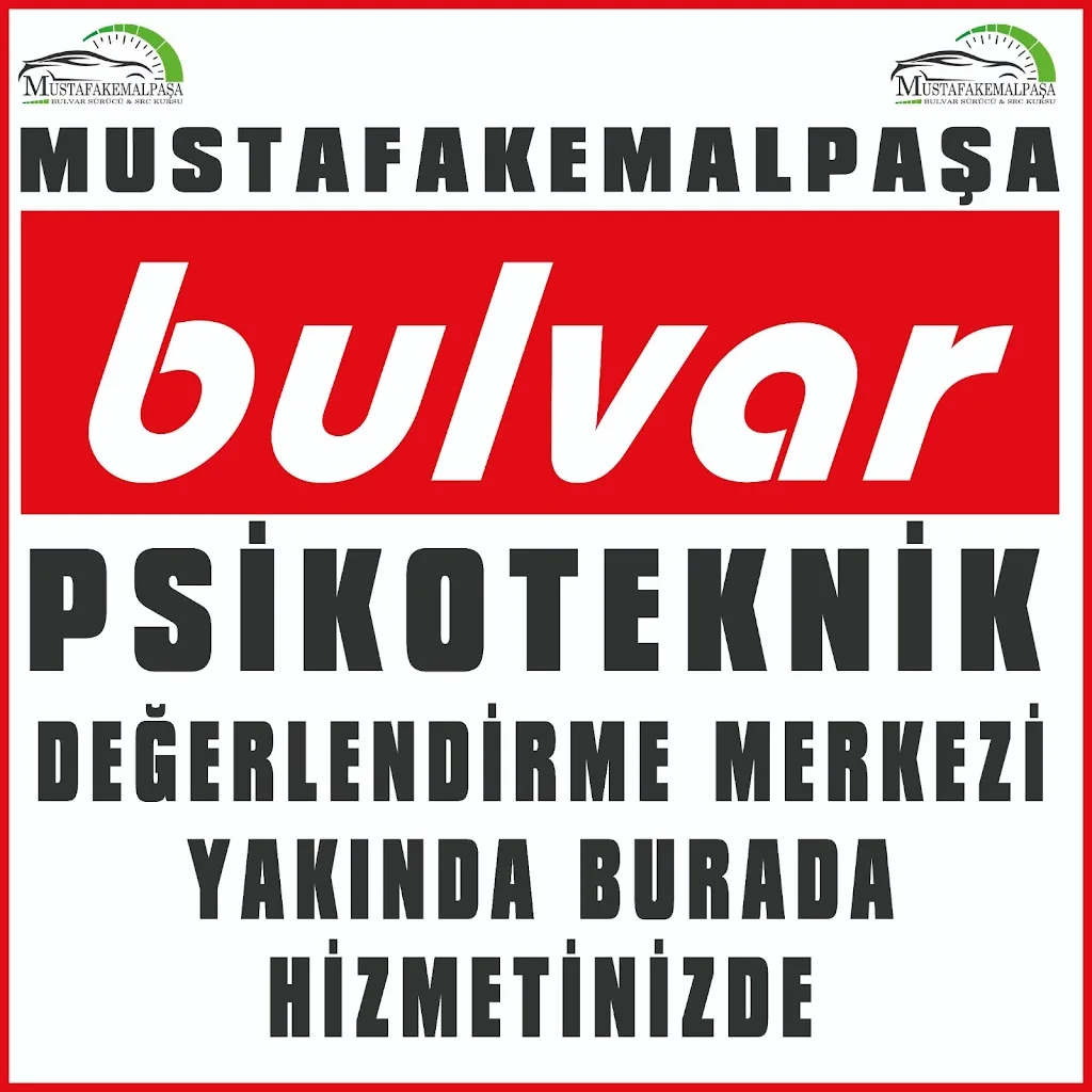 Mustafakemalpaşa Bulvar Psikoteknik Değerlendirme Merkezi — Psikologlar, Mustafakemalpaşa · fotoğraf 1