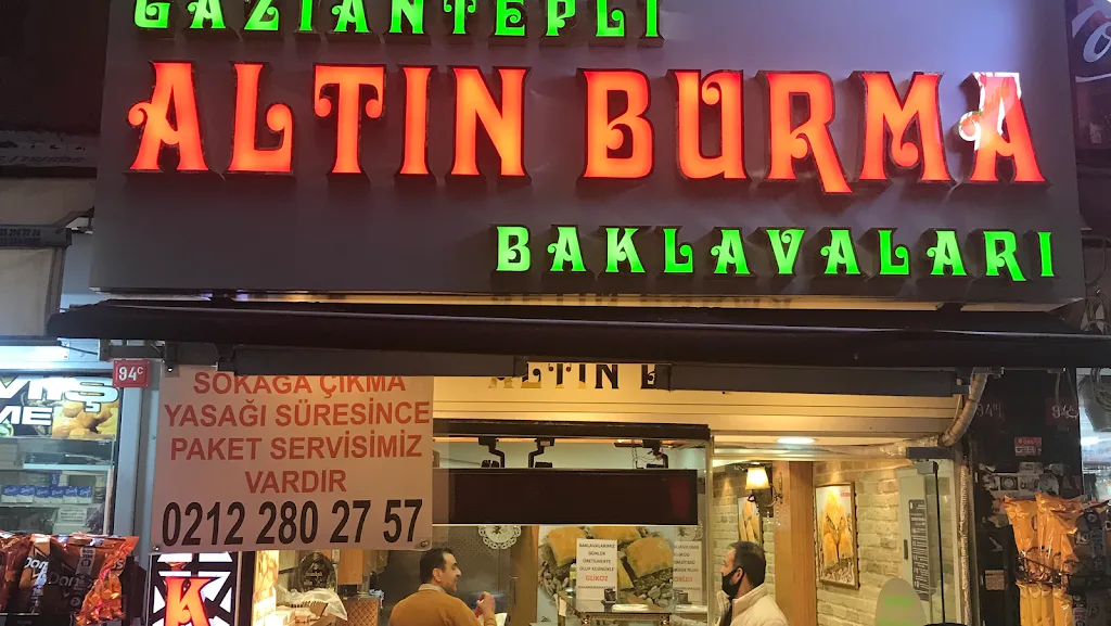 Gaziantepli Altin Burma Baklavalari — Tatlıcılar, Kağıthane · fotoğraf 1