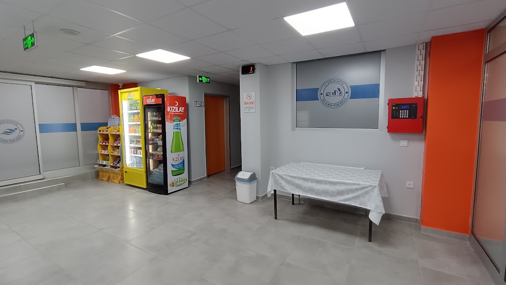 Gediz belediyesi yarı olimpik yüzme havuzu
